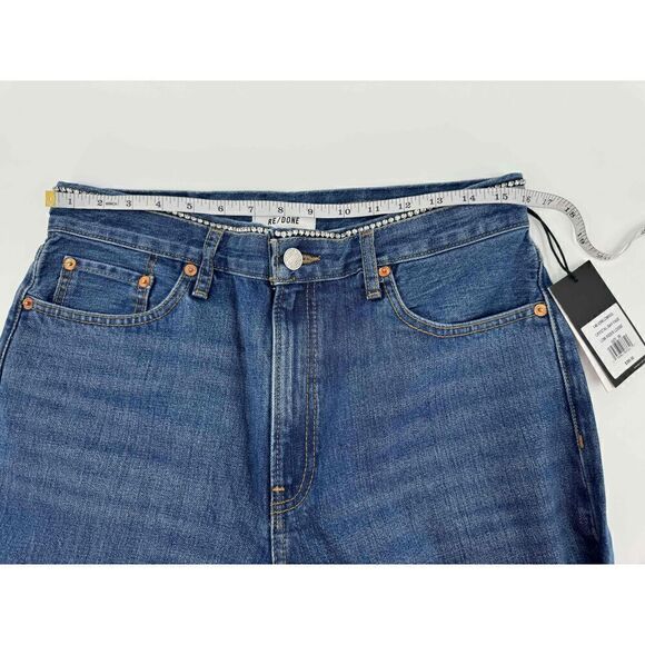 NWT Re/Done Crystal  Bay Fade High Waist Wide Leg Jeans Size 26 - Picture 12 of 13